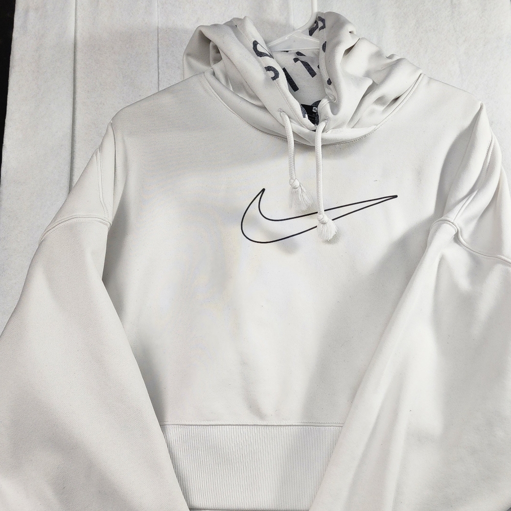 Nike Cropped Sweatshirt White XL
